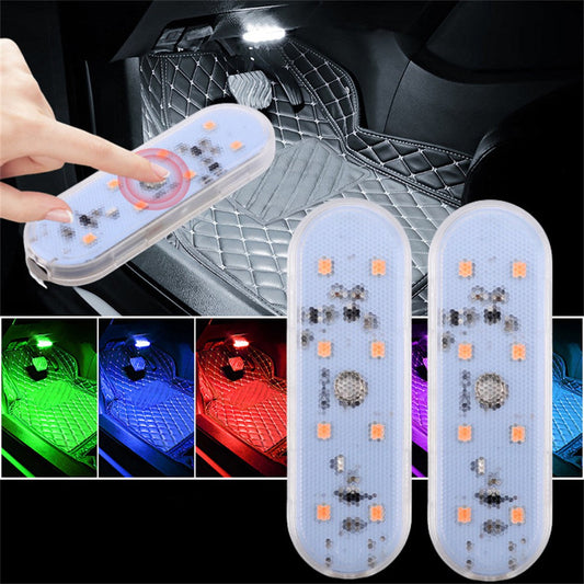 Touch Controlled USB Charging Car Interior LED Decorative Light