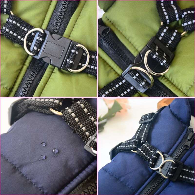 Trendy Winter Wear with Harness Design