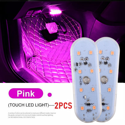 USB charging car interior LED light Non-destructive installation car lighting