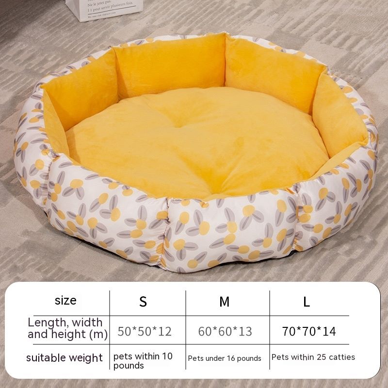 Ultimate Comfort in Octagonal Cage Pet Bed