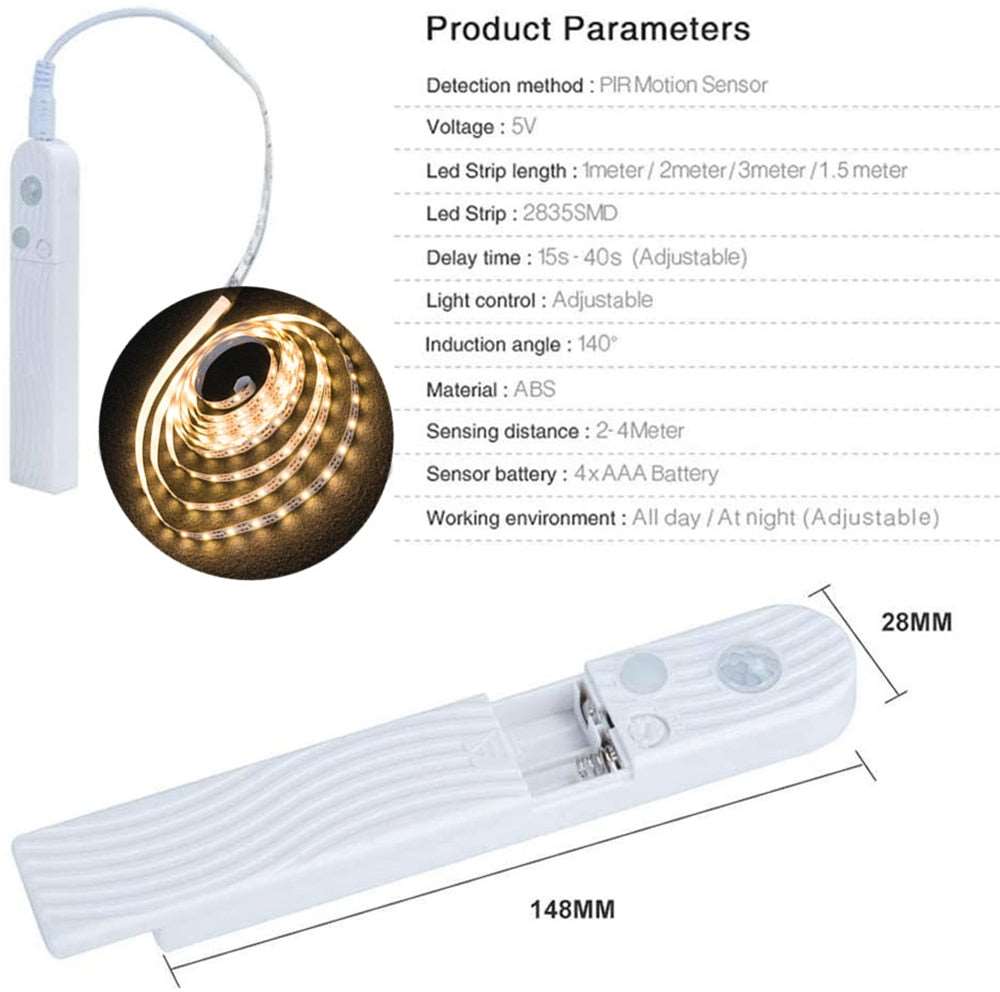 Versatile LED Light Modes High-Transparency LED Strip