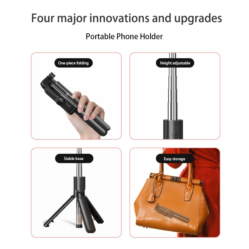 Versatile Mini Tripod Creative Freedom with Universal Wireless Selfie Stick