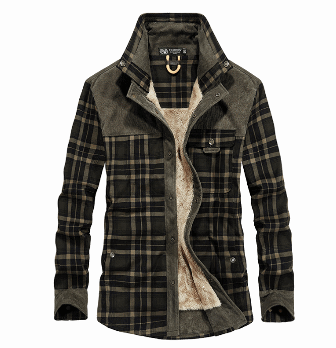 Versatile Plaid Jackets in Pure Cotton Comfort