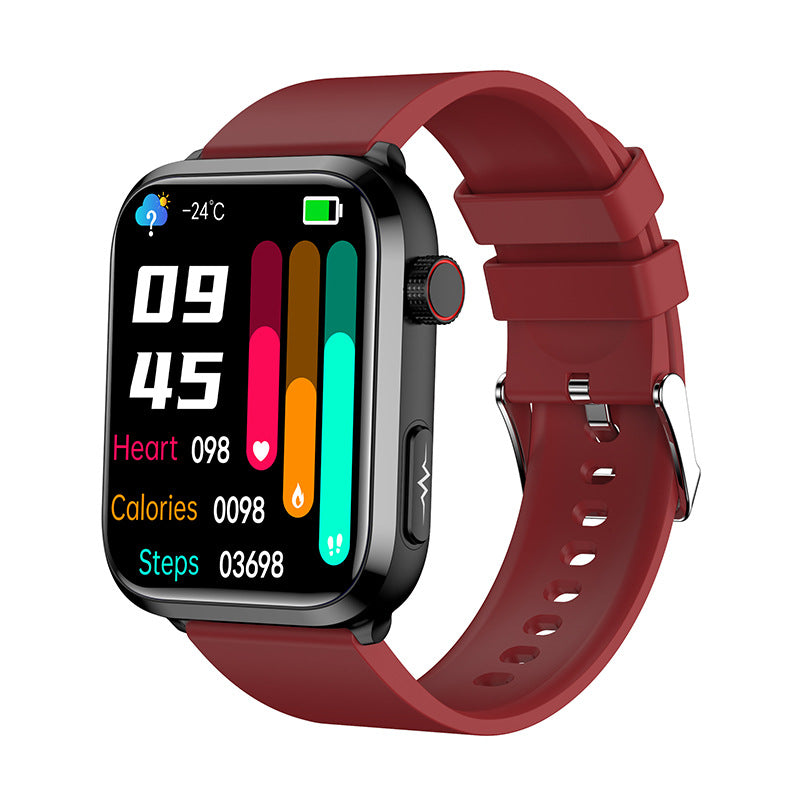 Versatile smartwatch with ECG, Bluetooth, health monitoring, SOS weather forecast, sports modes, and extended battery life, compatible with Android and iOS, and featuring multilingual support at acheckbox thanksgiving gift
