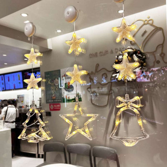 Window Hanging suction LED christmas thanksgiving new year festive holiday lights