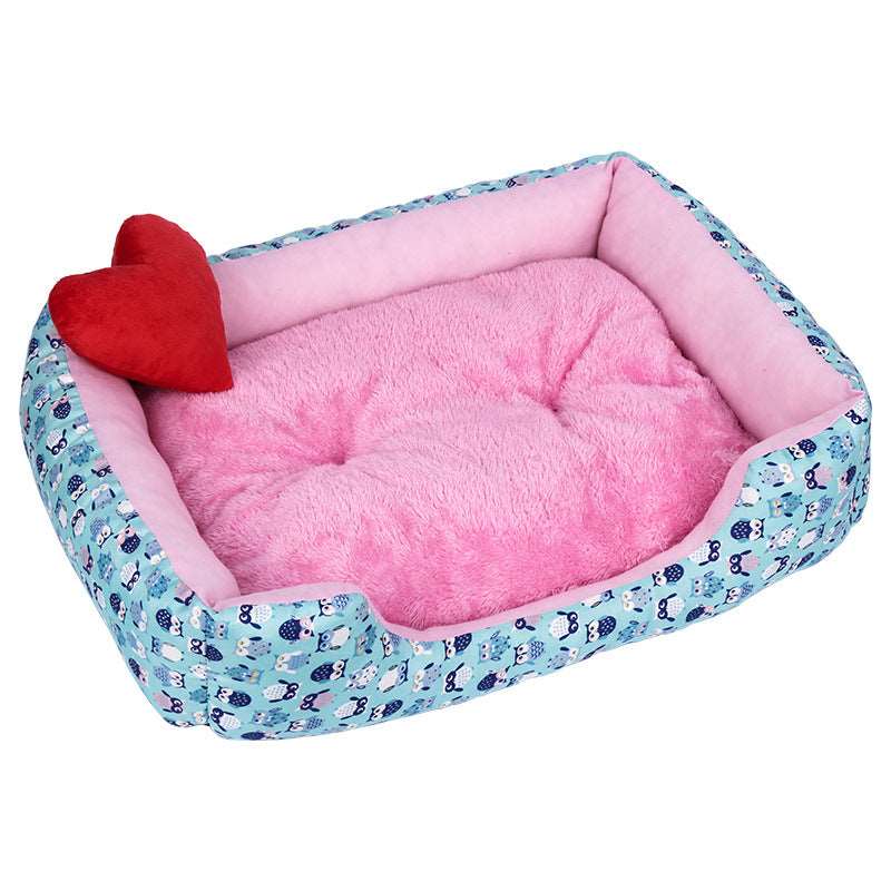 Winter-Ready Pet Bed for Joint Comfort and Clean Living