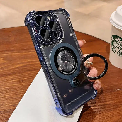 Wireless Power, Seamless Style iPhone Charging Blue Case
