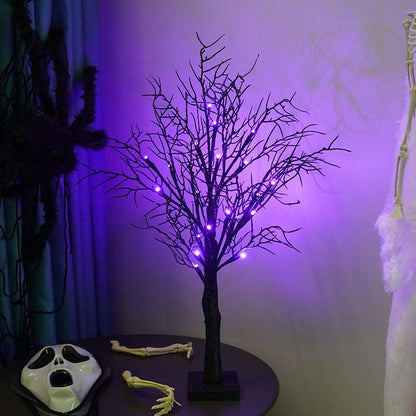 LED Simulation Tree Halloween Decoration Lights