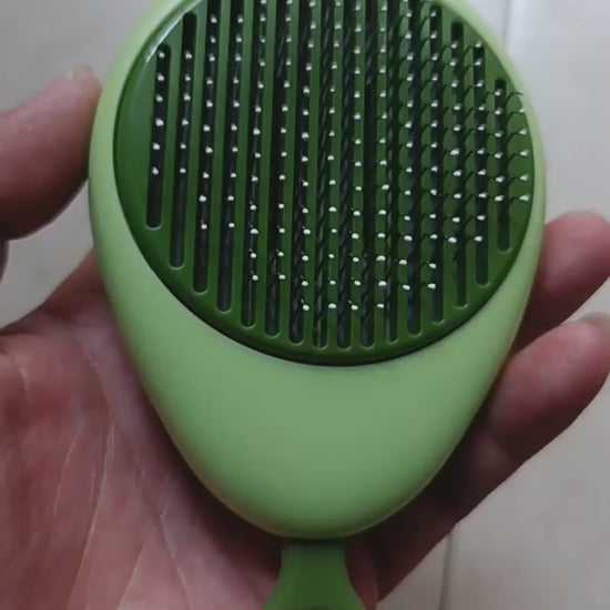 Avocado Cat Brush Hair Remover Cleaning Avocado Shaped Dog Grooming Tool Pet Combs Brush Stainless Steel Needle Pet Cleaning Care at acheckbox